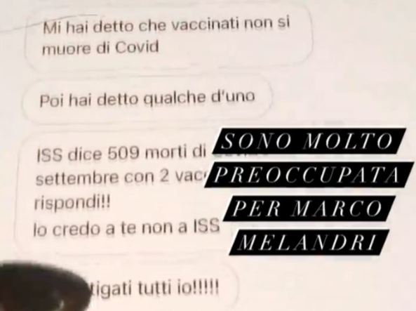 Una de las historias sobre IG Selvaggia Lucarelli vs. Marco Melandri