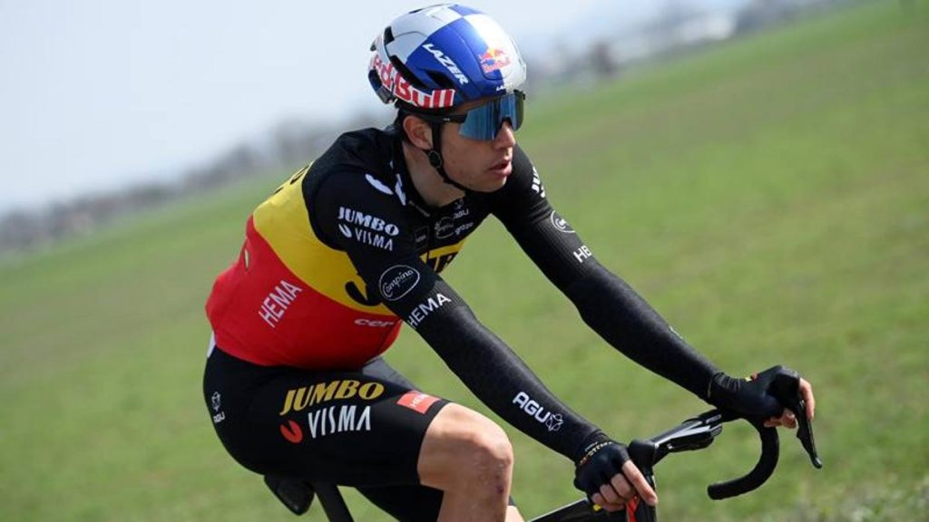 Ciclismo: Van Aert está enfermo, corre el riesgo de no correr Flandes