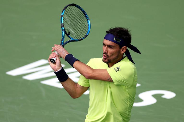 Indian Wells: debut de Fognini y Musetti