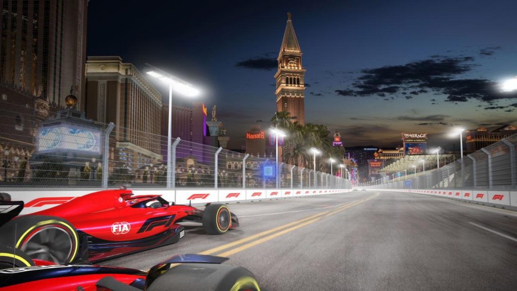 ¡La F1 regresa a Las Vegas!  En 2023 un show nocturno entre casinos