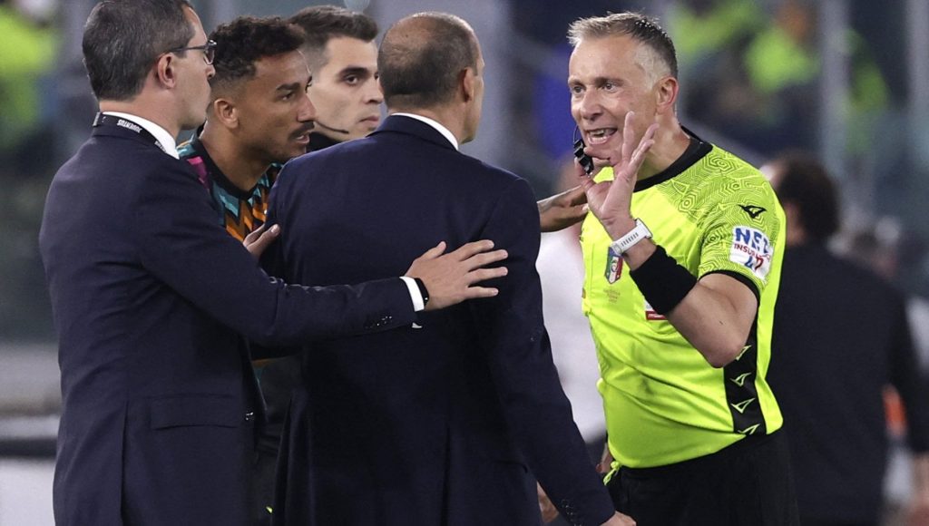 Allegri y el "fútbol" que la Juventus recibió al Inter: el toque, las disculpas y lo que realmente pasó