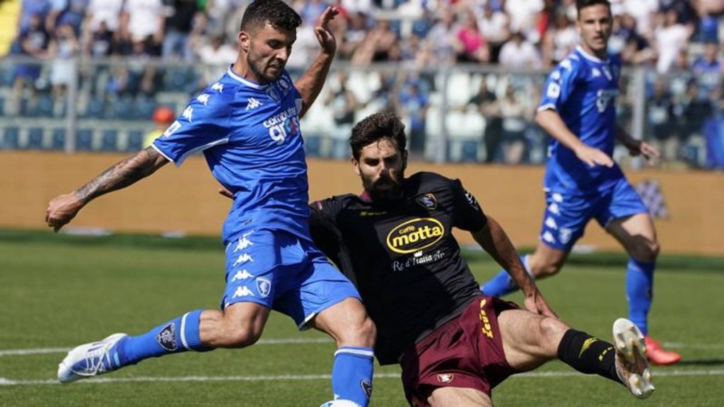 Empoli-Salernitana 1-1: goles de Cutrone y Bonazoli.  Beiruti falla un penalti