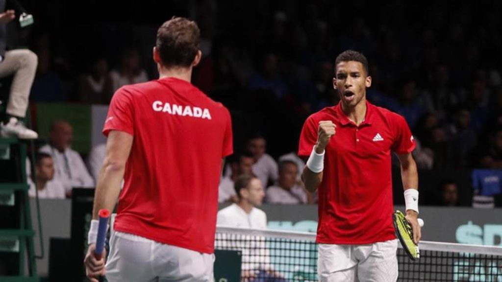 Transmisión en vivo de la Copa Davis, Italia y Canadá 1-1: Cobertura en vivo de los dobles decisivos