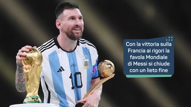 Messi, un Mundial maravilloso: los números se lo dedican
